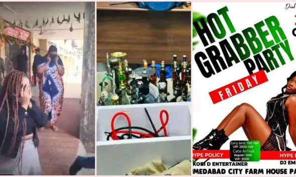 બોપલના ઝેફાયર ફાર્મ હાઉસમાં રેવ પાર્ટી પર પોલીસનો દરોડો: 20ની અટકાયત, મોટાભાગના આફ્રિકન વિદ્યાર્થીઓ